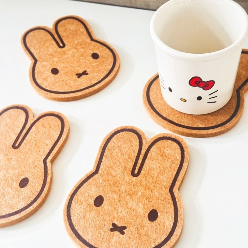 Coffee Tea Photos - 2 szt. Podkładki pod kubki Miffy