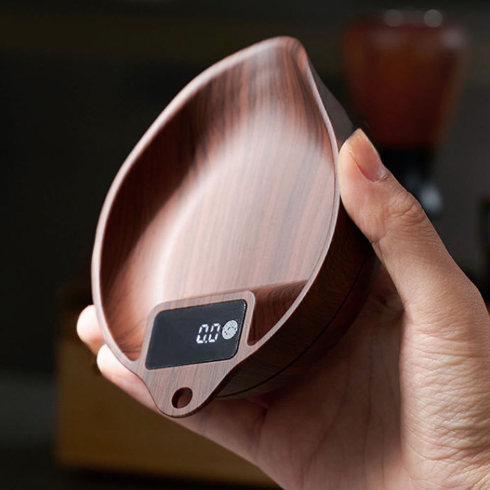Coffee Tea Bean Leaf - Waga do przypraw z wyświetlaczem LED,