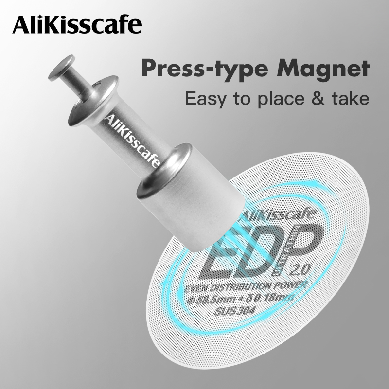 Coffee Tea Holder - AliKisscafe Espresso Puck Screen Magnetyczny Przyrząd