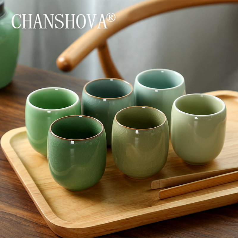 Coffee Tea Game - CHANSHOVA-Porcelanowy zestaw filiżanek do herbaty, tradycyjny