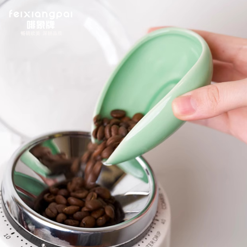 Coffee Tea Game - Ceramiczna miseczka do dozowania ziaren kawy,