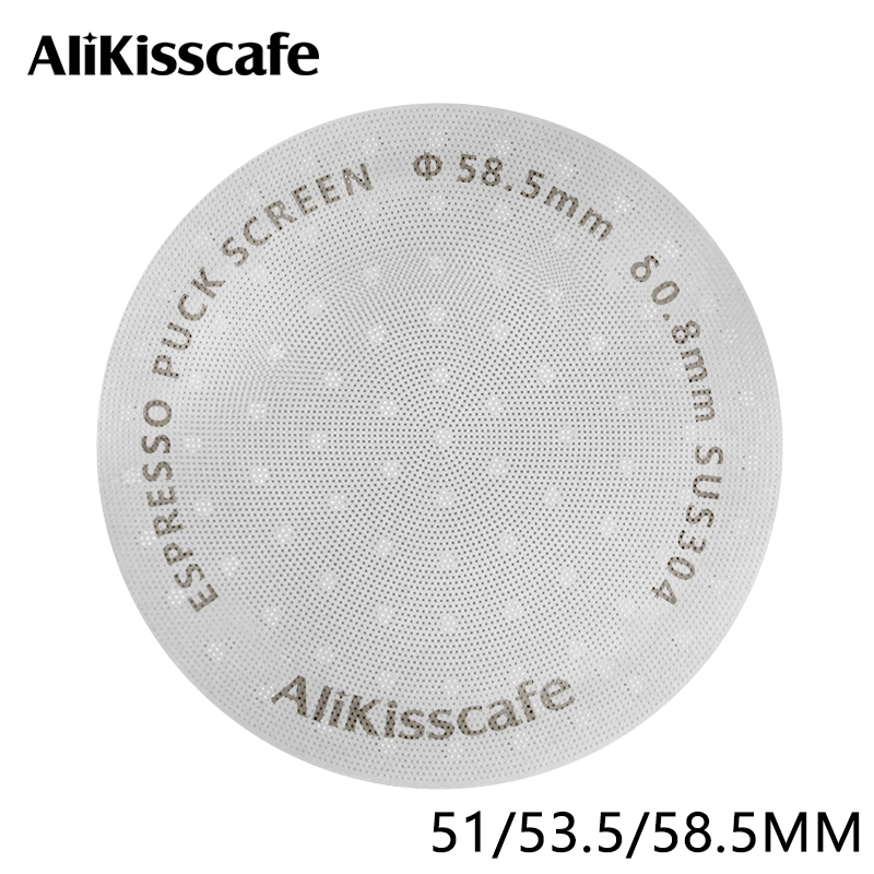 Coffee Tea Holder - Alikisscafe Espresso Puck Screen 51mm 53.5mm