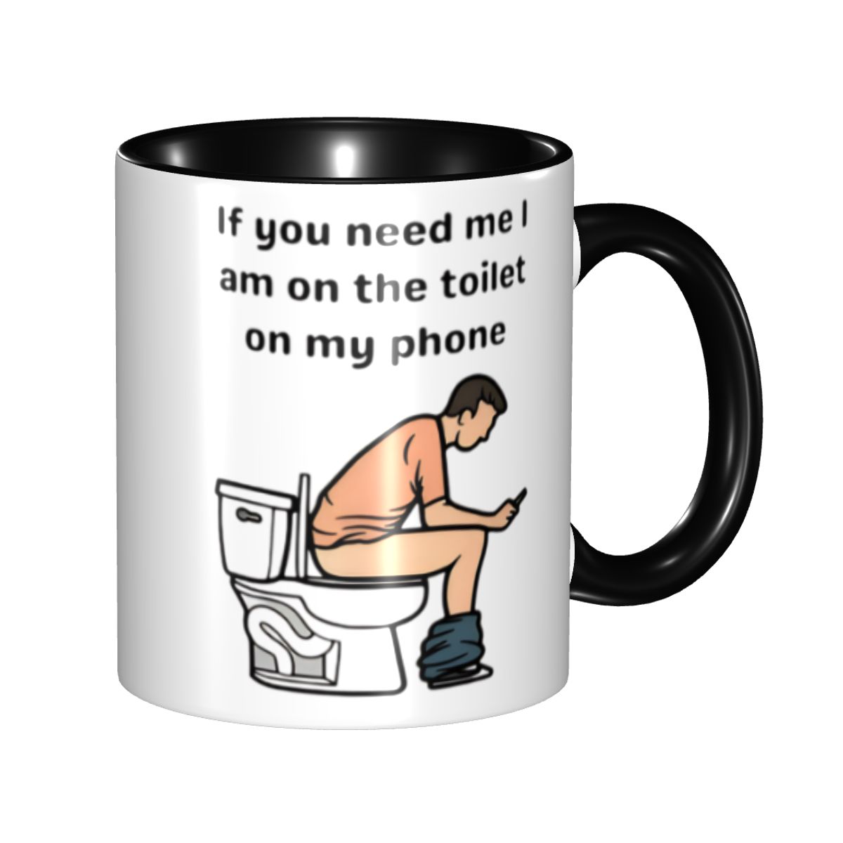 Coffee Tea And Me - Kubek do kawy „Jeśli mnie potrzebujesz,