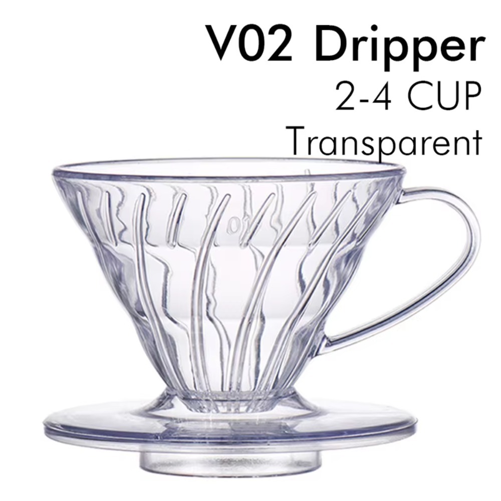Coffee Dripper V60 - Nowy Plastikowy Dripper do Kawy w