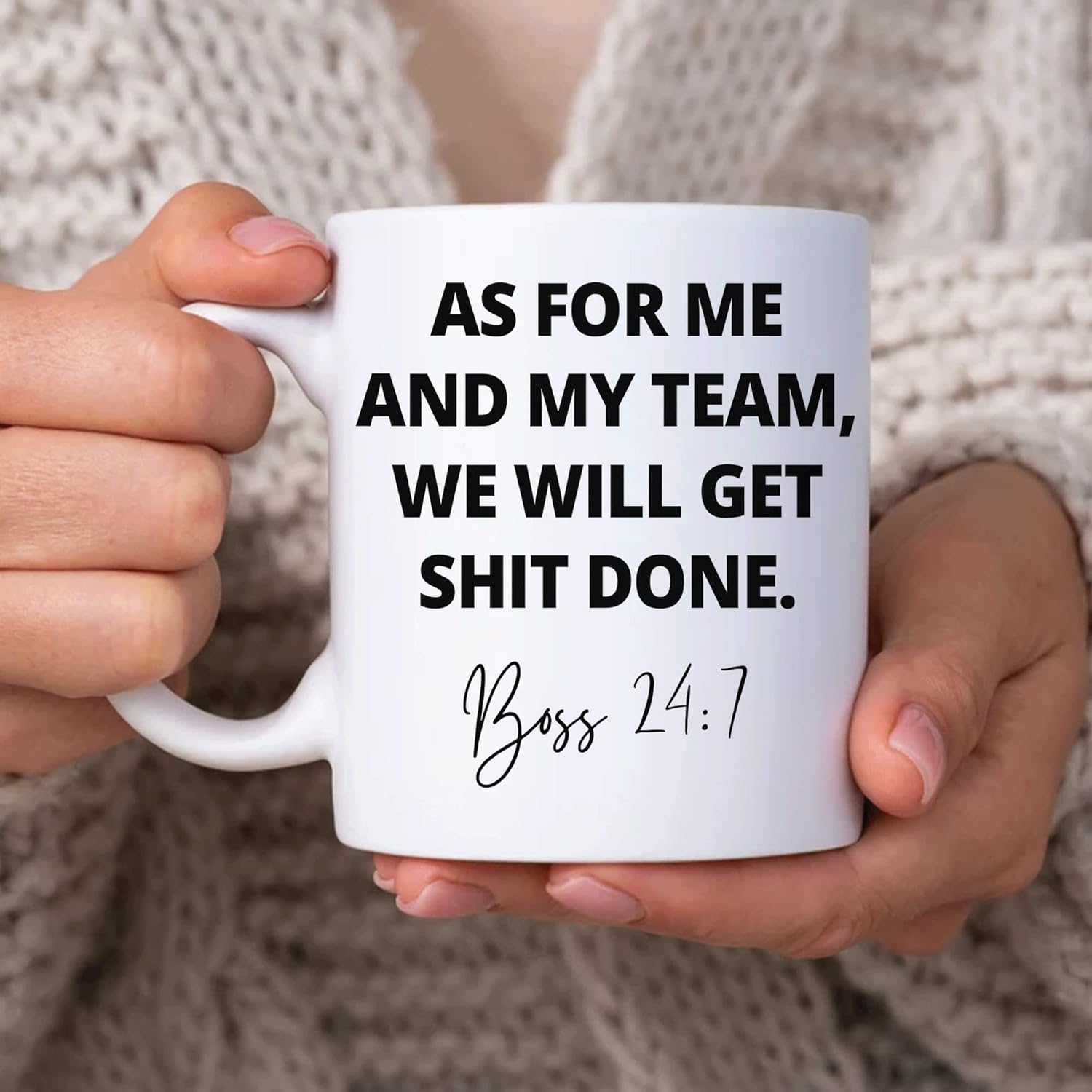 Coffee Tea And Me - Śmieszny prezent na Boże Narodzenie urodziny