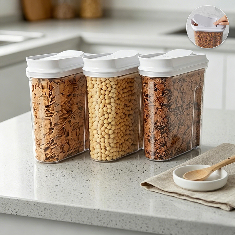 Coffee Tea Sugar Canister Set - Pojemniki szczelne do przechowywania żywności w