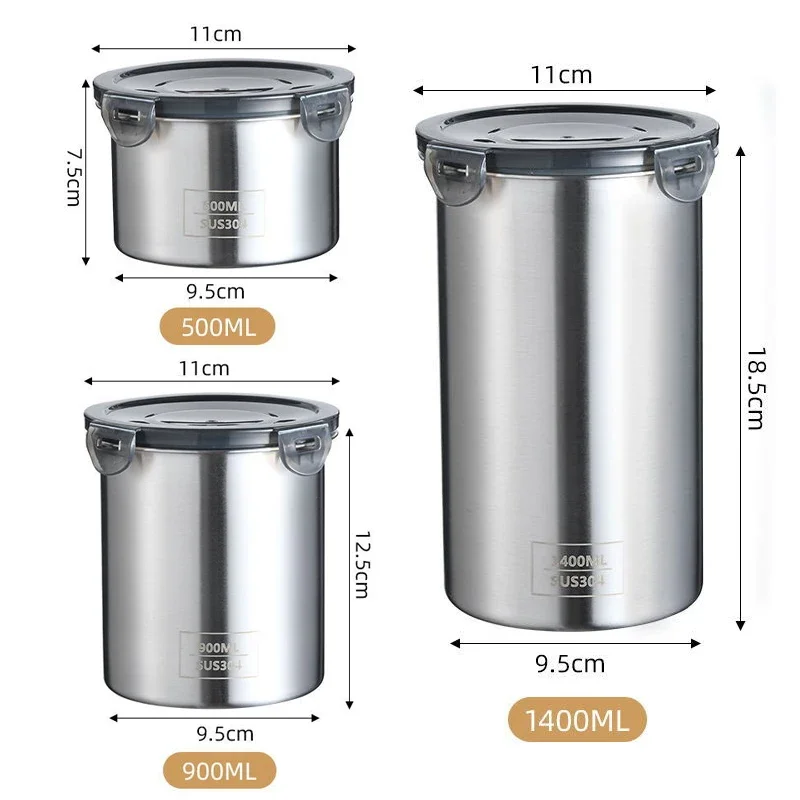 Pojemnik na żywność ze stali n – Coffee Tea Bean Leaf recenzja i cena
