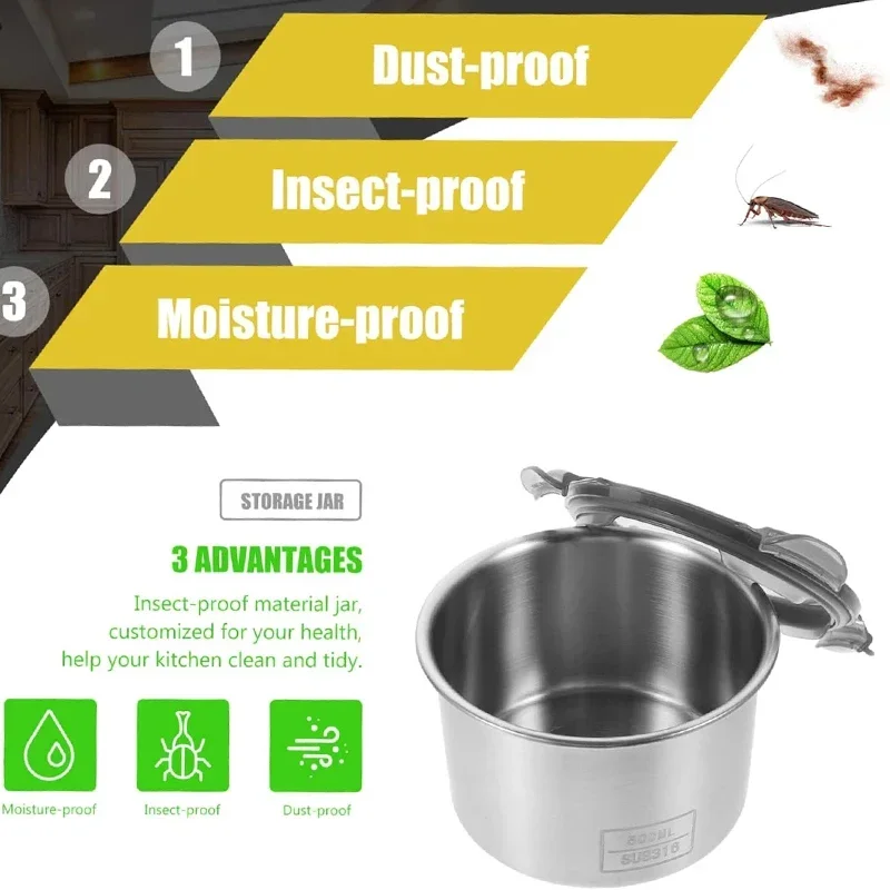 Pojemnik na żywność ze stali n – Coffee Tea Bean Leaf recenzja i cena