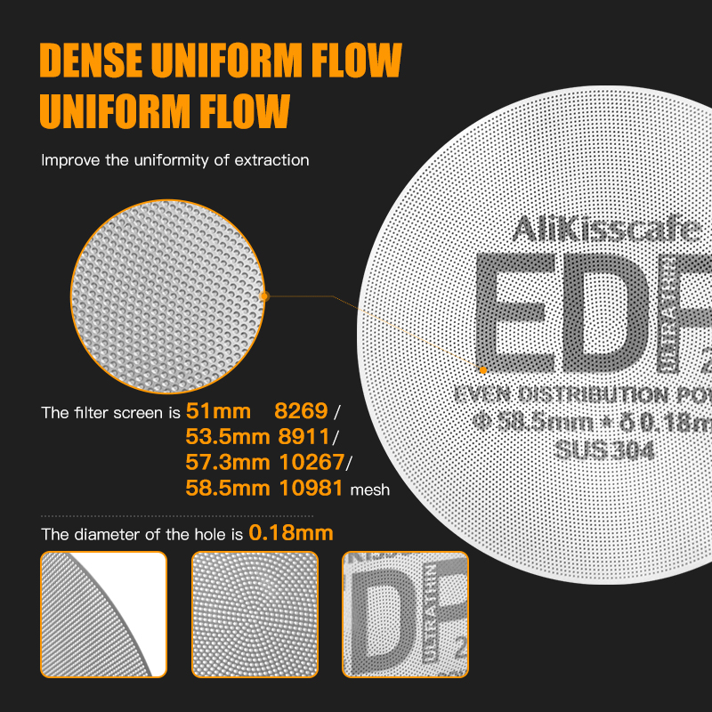 AliKisscafe Espresso Puck Scre – Coffee Tea Holder recenzja i cena