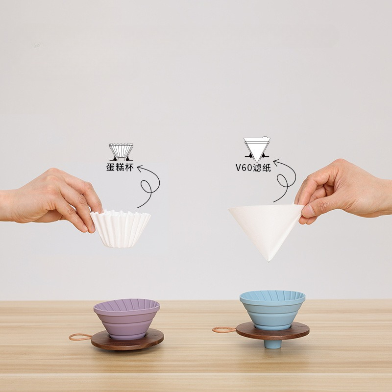 Przenośny Składany Silikonowy  – Coffee Dripper V60 recenzja i cena