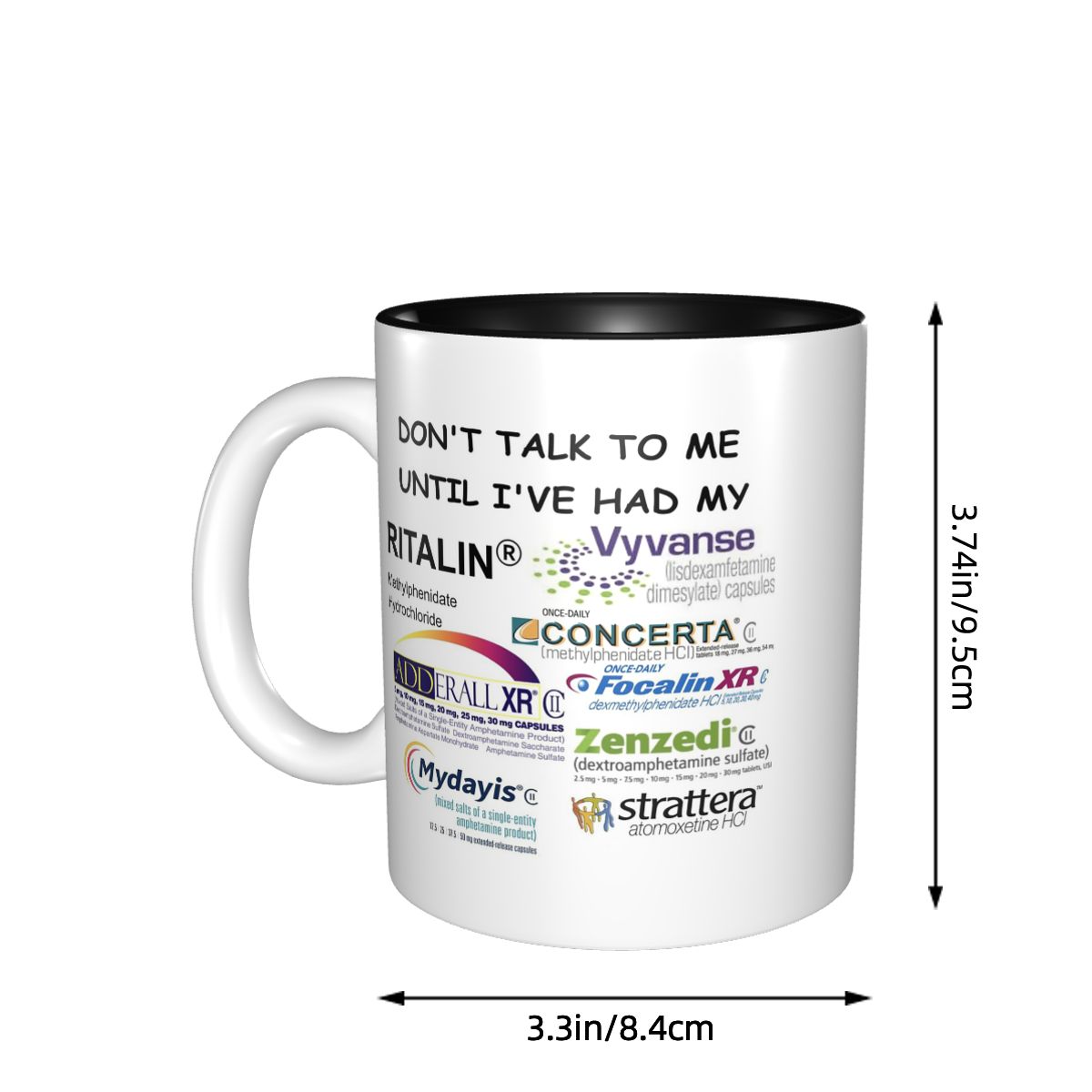 Kubek Nie Mów Mi Zabawnym Słow – Coffee Tea And Me recenzja i cena