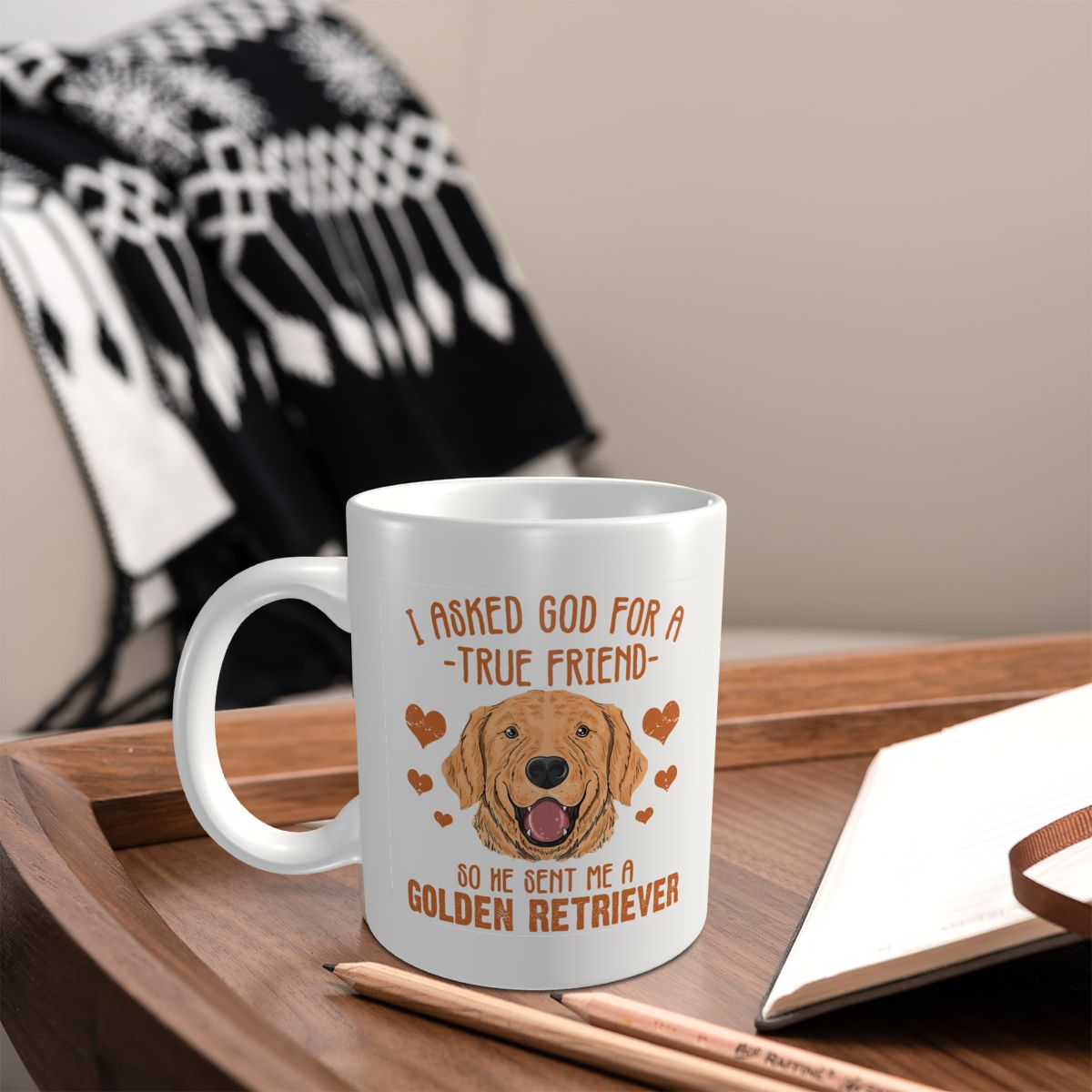 Mark Cup Mug Golden Retriever  – Coffee Tea And Me recenzja i cena