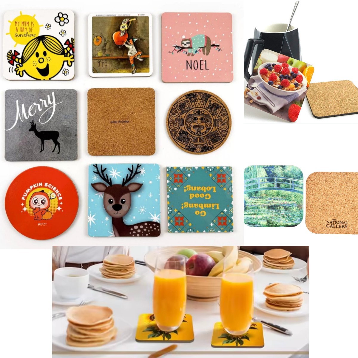 Personalizowane podkładki kork – Coffee Tea Photos recenzja i cena