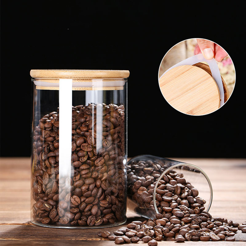 Szklane słoiki do przechowywan – Coffee Tea Bean Leaf recenzja i cena