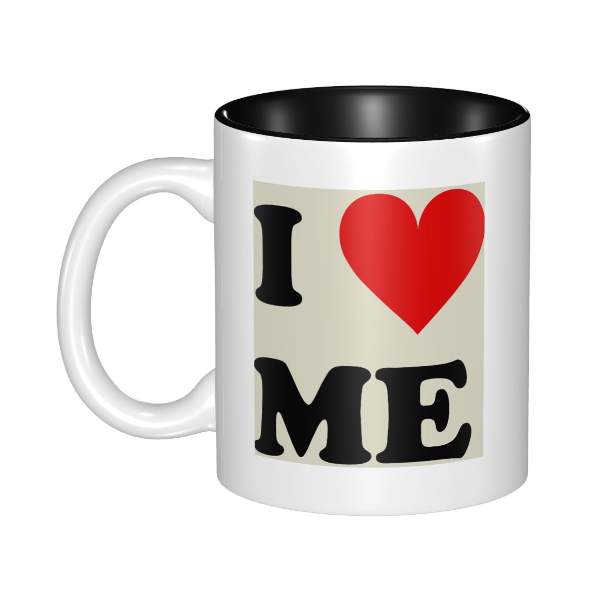 Kubek I Love Me Heart Śmieszny – Coffee Tea And Me recenzja i cena