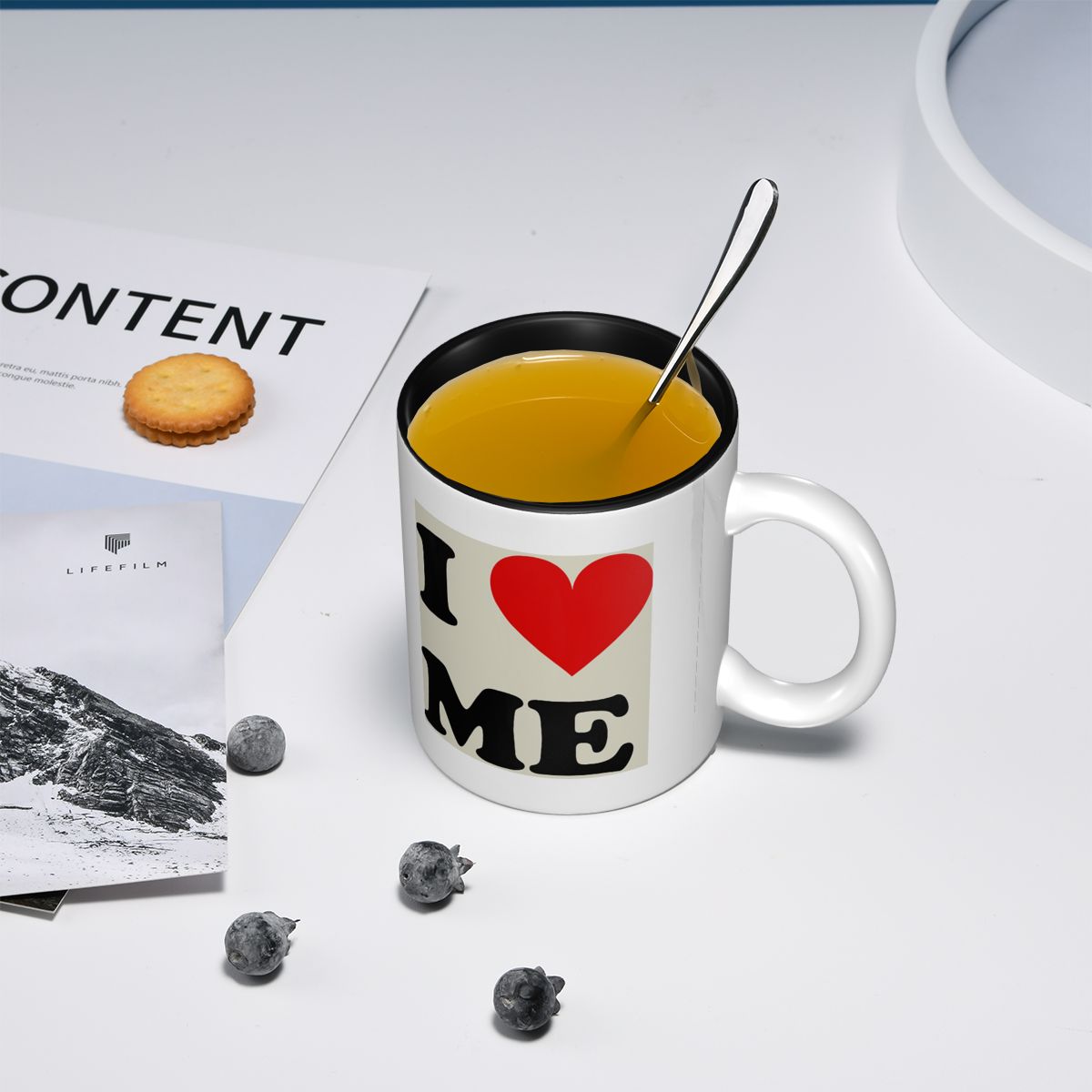 Kubek I Love Me Heart Śmieszny – Coffee Tea And Me recenzja i cena