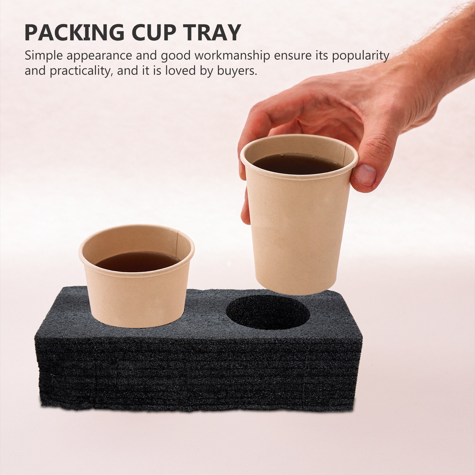2 szt. Wysokiej jakości tacka  – Coffee Tea Holder recenzja i cena