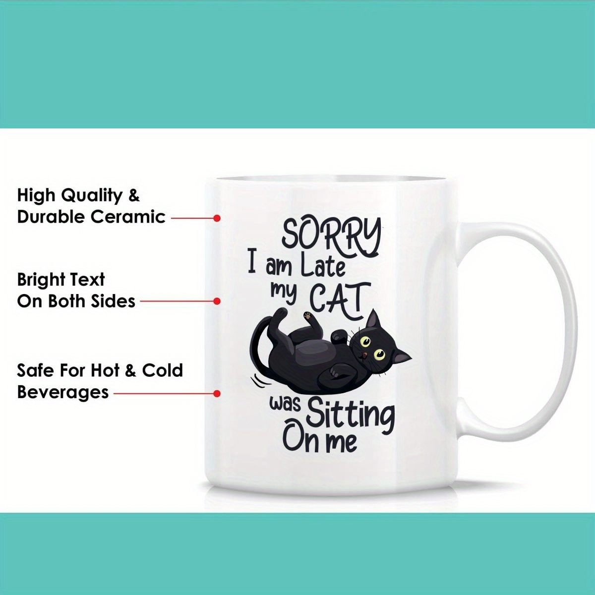 1 Zabawny ceramiczny kubek w k – Coffee Tea And Me recenzja i cena