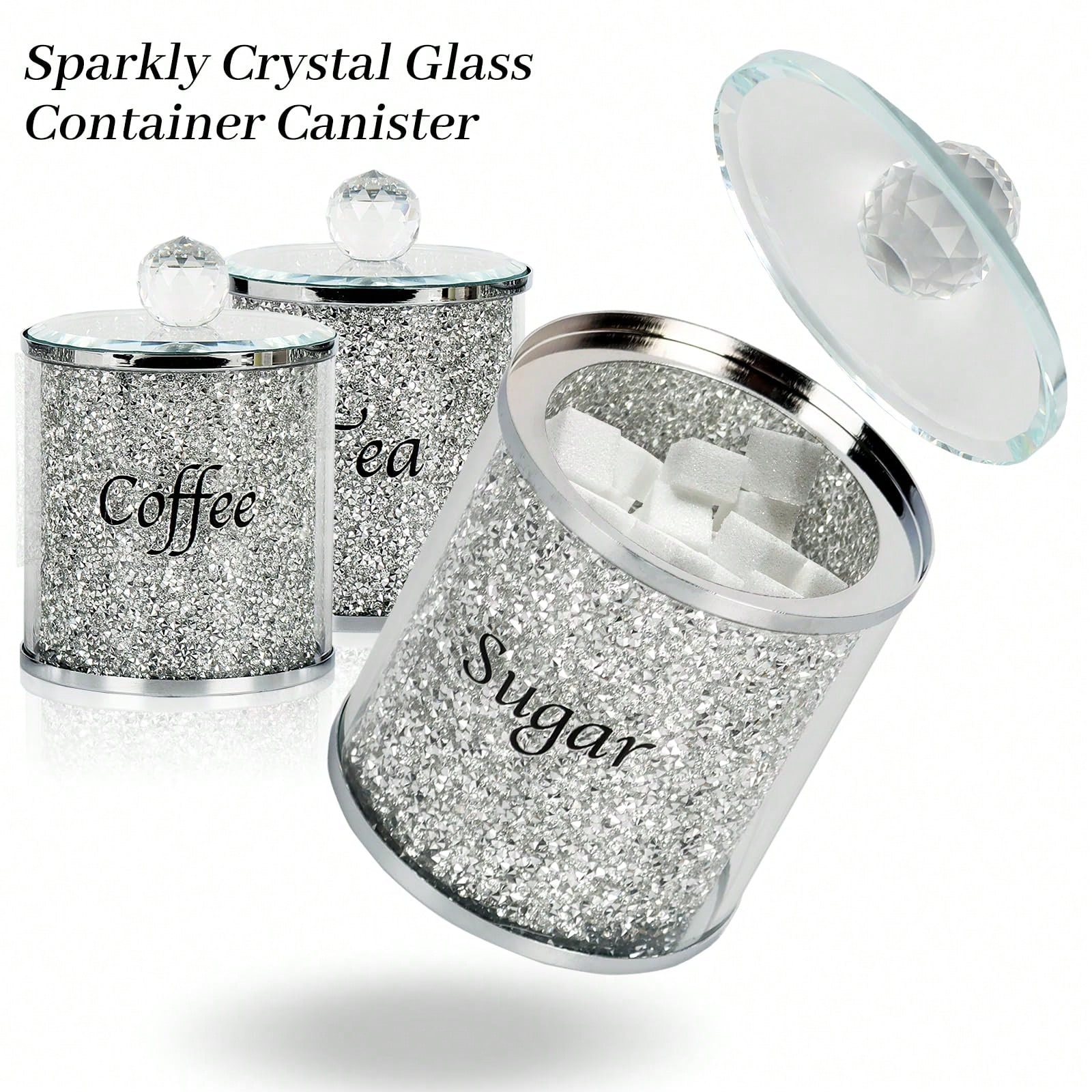 Zestaw Pojemników na Kawę, Cuk – Coffee Tea Sugar Canister Set recenzja i cena