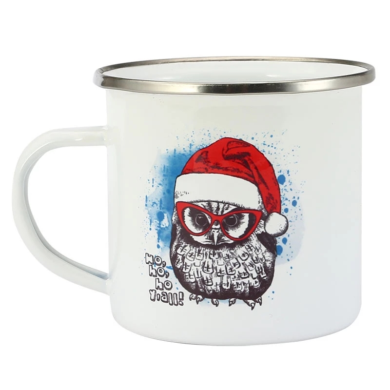 Kubek emaliowany 350 ml DIY LO – Coffee Tea Photos recenzja i cena