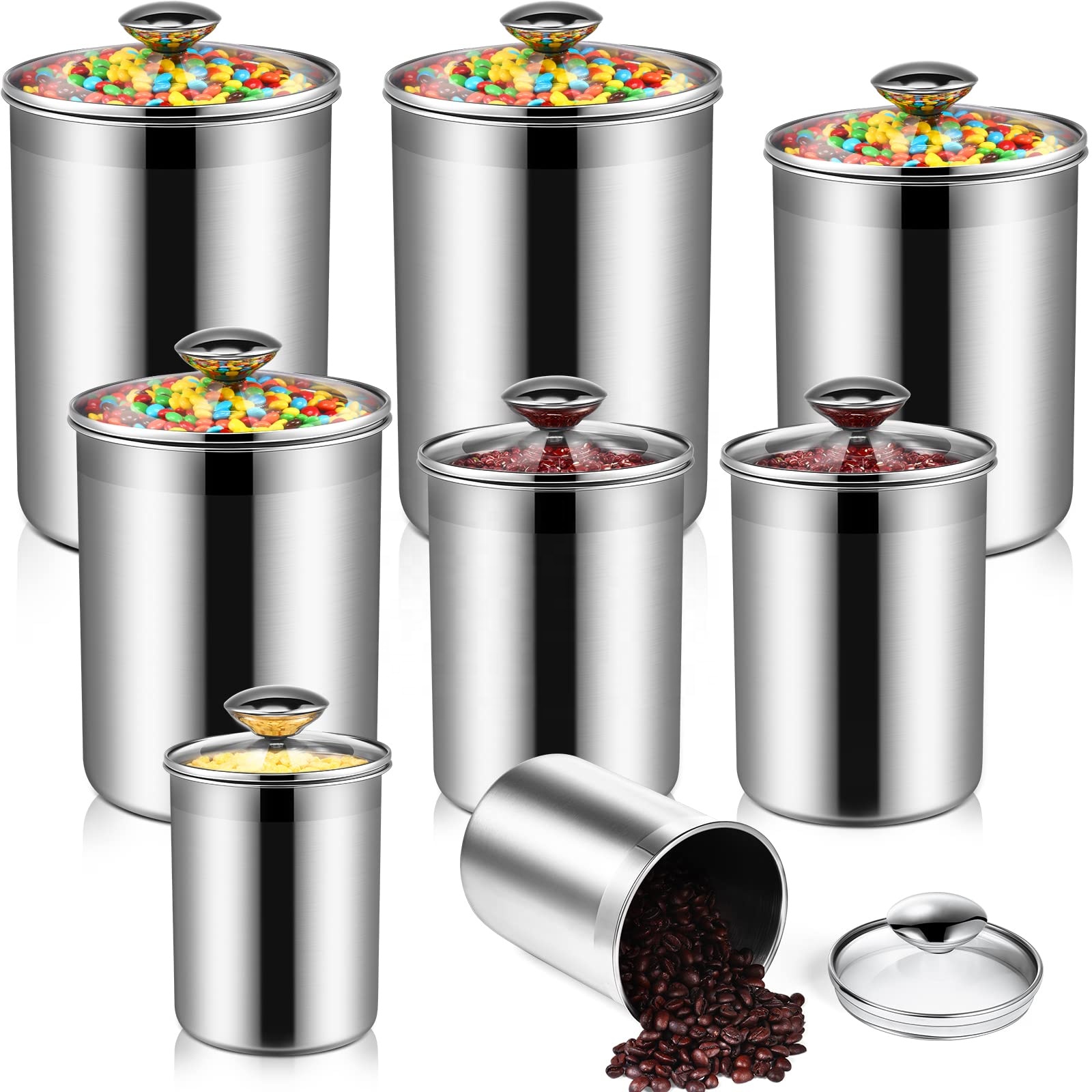 Pojemniki do przechowywania ży – Coffee Tea Sugar Canister Set recenzja i cena