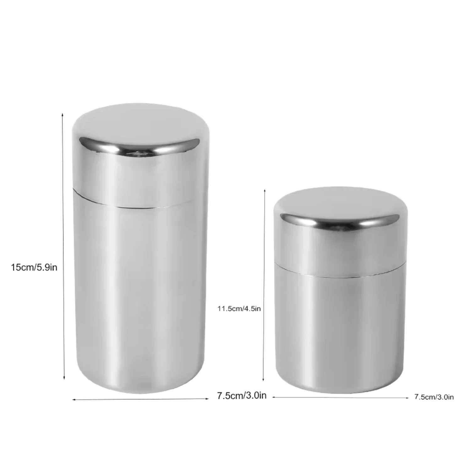 Pojemniki ze Stali Nierdzewnej – Coffee Tea Sugar Canister Set recenzja i cena