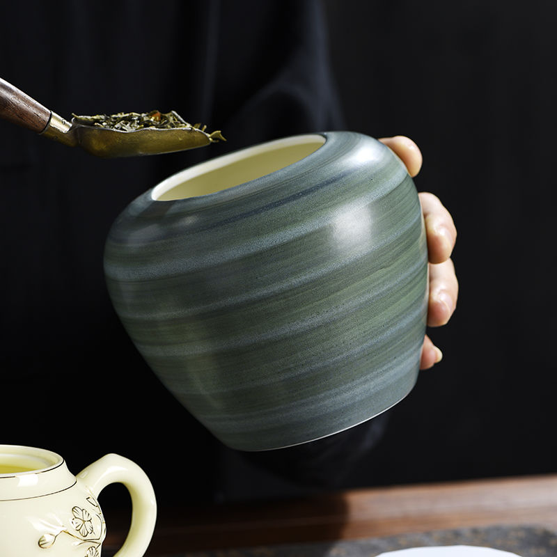 Retro ceramiczny pojemnik na h – Coffee Tea Bean Leaf recenzja i cena