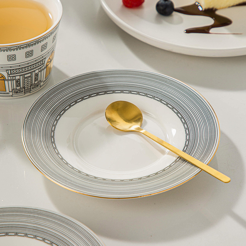 Architektoniczny kubek i spode – Coffee Tea Game recenzja i cena