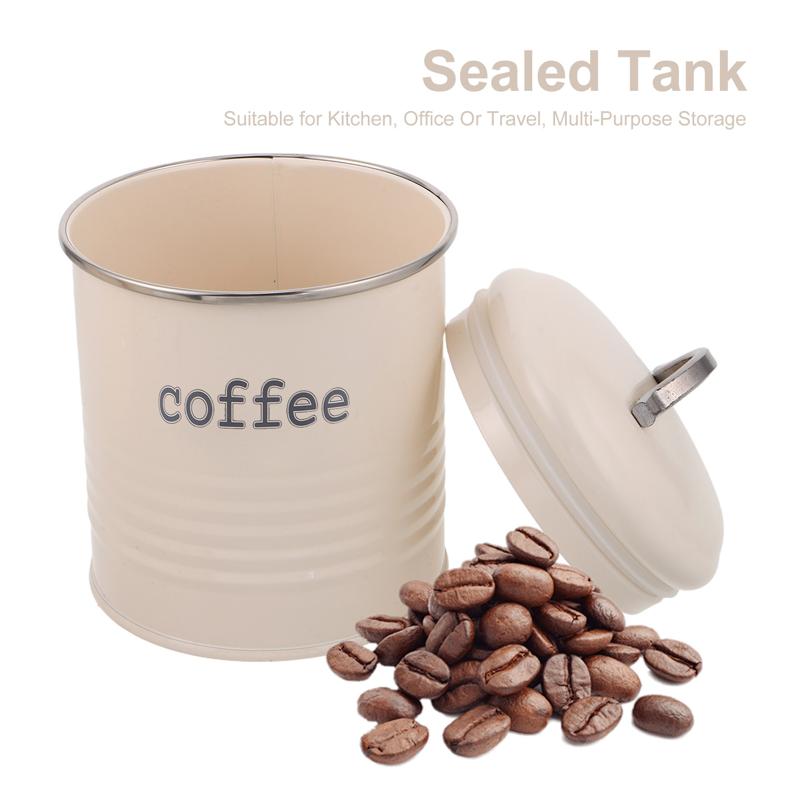 3-częściowy zestaw szczelnych  – Coffee Tea Sugar Canister Set recenzja i cena