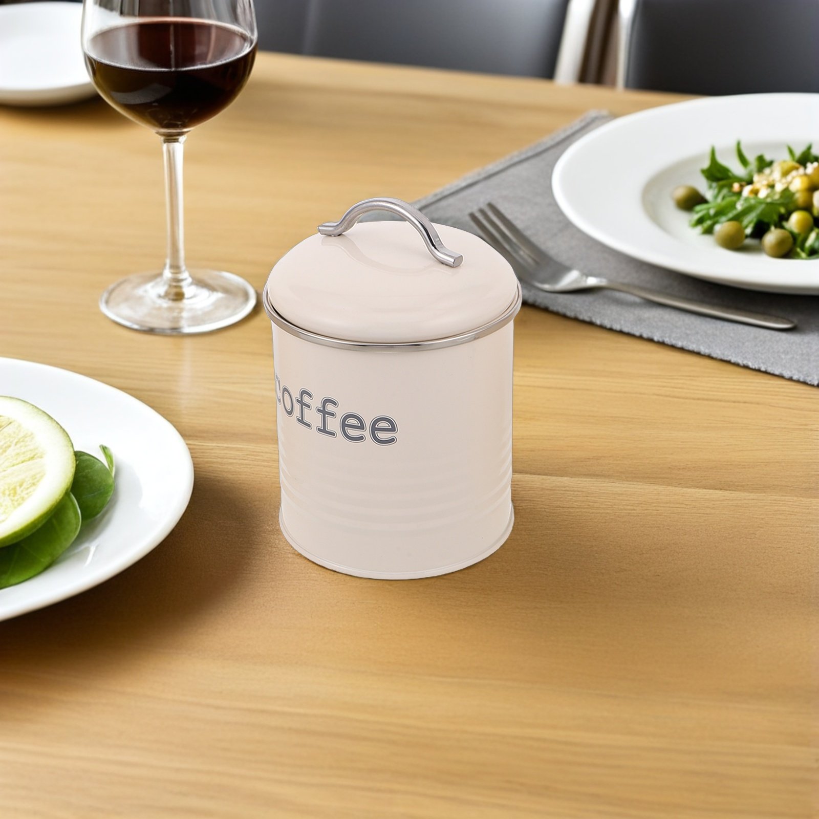 3-częściowy zestaw szczelnych  – Coffee Tea Sugar Canister Set recenzja i cena