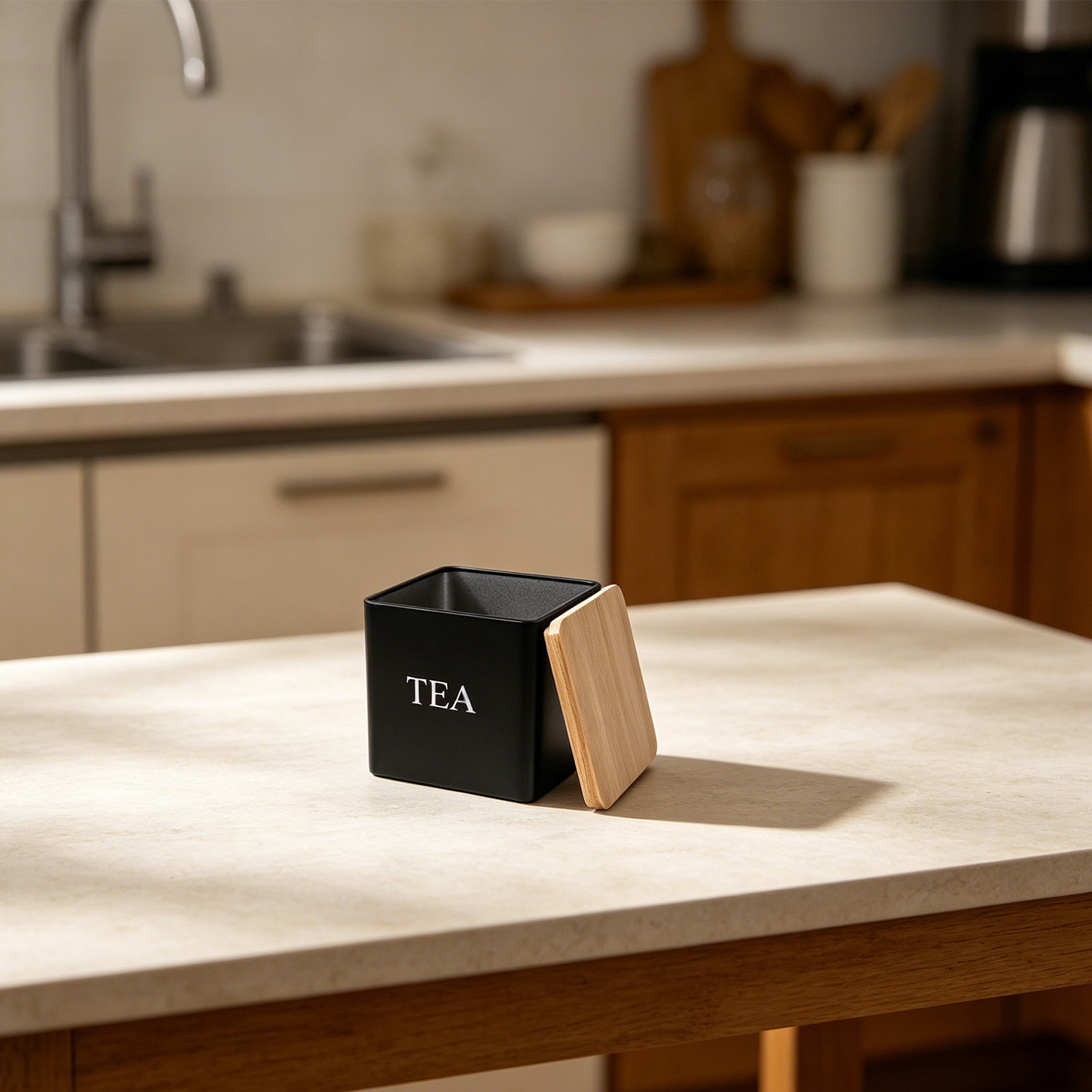 3-częściowy metalowy zestaw po – Coffee Tea Sugar Canister Set recenzja i cena